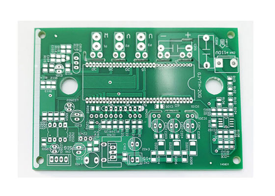 PCB آلومینیومی دو طرفه با روکش مسی برد مدار چاپی دو طرفه PCB دو لایه