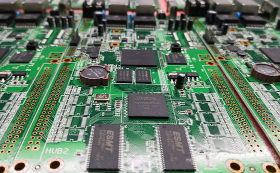 جمع آوری سریع SMT PCBA با پوشش سبز Solder
